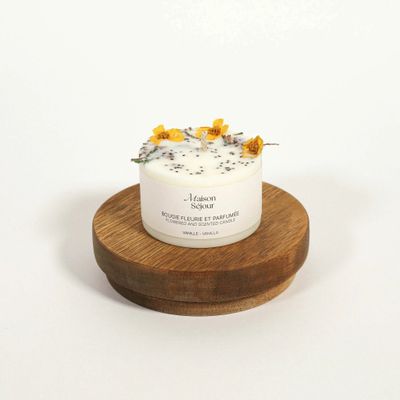 Décorations florales - Bougie votive - Vanille (80G) - MAISON SÉJOUR