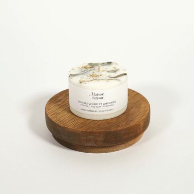 Décorations florales - Bougie votive - Jardin intérieur (80G) - MAISON SÉJOUR