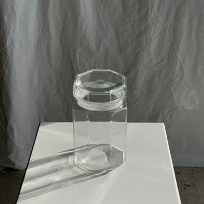 Installation accessories - Vintage jar with octagonal cap in Octime Luminarc glass - OFFICE OBJETS