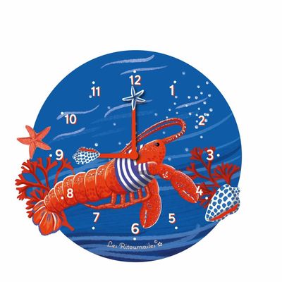 Horloges - Horloge temps Omar Chéri - LES RITOURNAILES