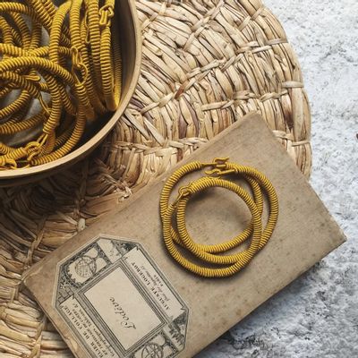Bijoux - Bracelet Fil Moutarde - BAAN
