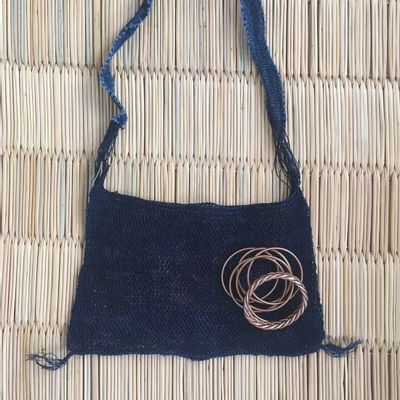 Sacs et cabas - Cabas Chanvre Indigo - M - BAAN