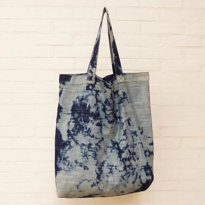 Sacs et cabas - Cabas Tie Dye denim - BAAN
