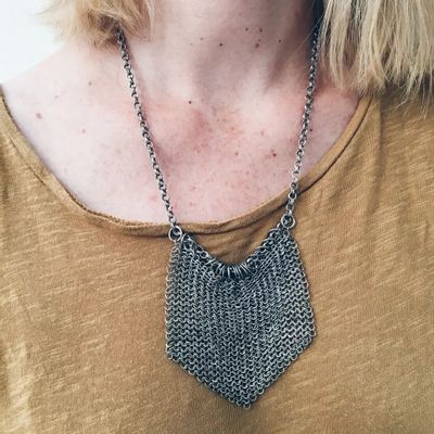Jewelry - Collier maille argentfren - BAAN