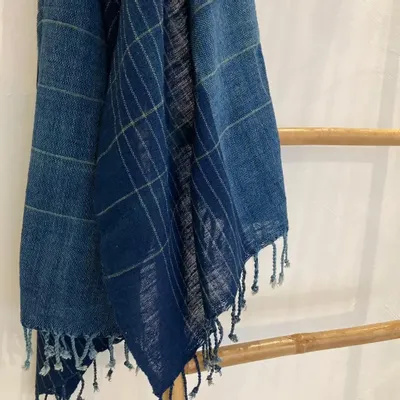 Scarves - Echarpe indigo XL n°2fren - BAAN