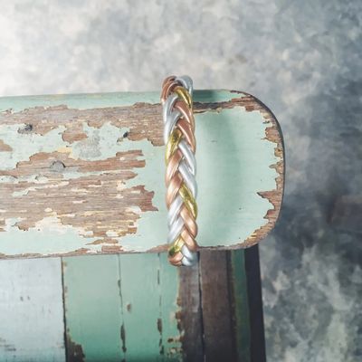Bijoux - - Bracelet bouddhiste Braid Trio - S - BAAN