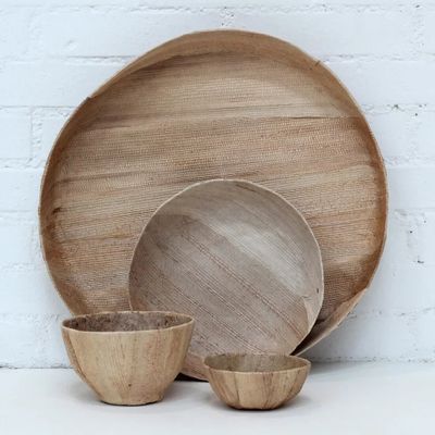 Kitchen utensils - Plats en bananier - Grandfren - BAAN