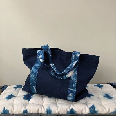Sacs et cabas - Sac Denim N°2 - Denim bleu - BAAN