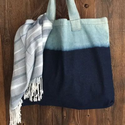 Sacs et cabas - Sac Denim Tie Dye N°3 - BAAN