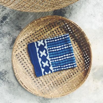 Foulards et écharpes - Sarong Blockprint N°1 - BAAN
