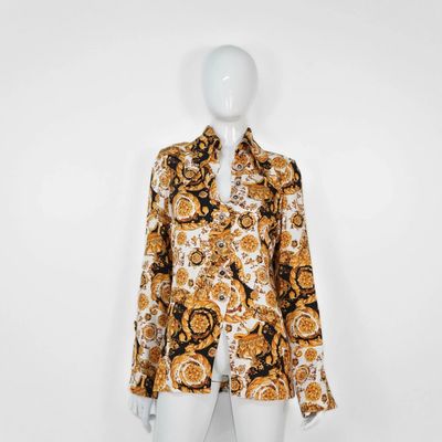 Apparel - Blouse MESIER White Baroque - White Baroque - height: 69.00; width: 40.00; lengh: 68.00 - MONYER