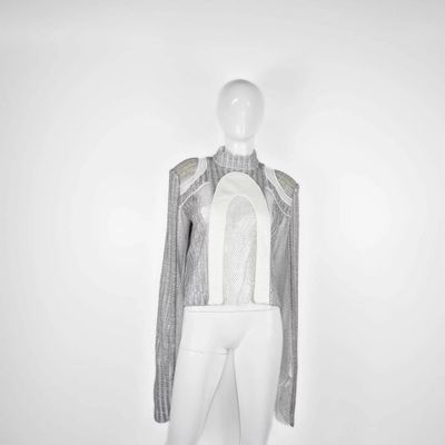 Apparel - Blouse STELLA VIA Grey - Grey - height: 52.00; width: 45.00; lengh: 82.00 - MONYER