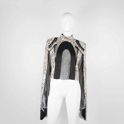 Apparel - Blouse STELLA VIA White Golden Leo - White Golden Leo - height: 50.00; width: 43.00; lengh: 80.00 - MONYER