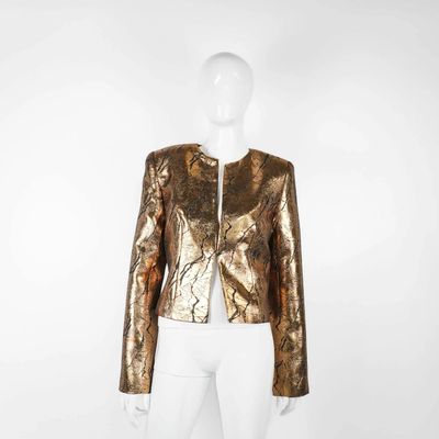Apparel - Blazers LIBRA Gold - Gold - height: 55.00; width: 42.00; lengh: 69.00 - MONYER