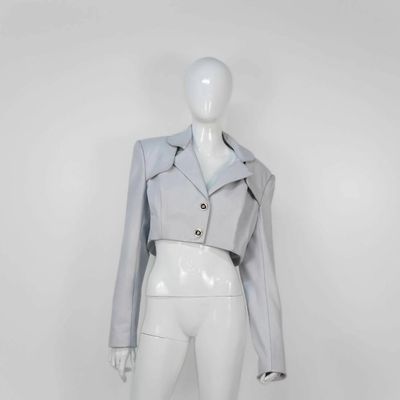Apparel - Blazers CARINA PREMIUM Moon Silver - Moon Silver - height: 40.50; width: 43.00; lengh: 66.00 - MONYER