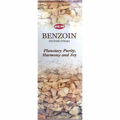 Scents - Hem Benzoin Hexa Incense 20g - ARABESK