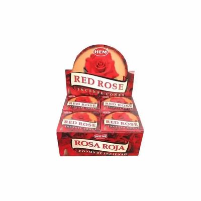 Scents - Hem incense red rose cones - ARABESK