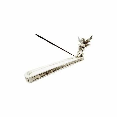 Scents - White fairy resin incense holder 26cm - ARABESK