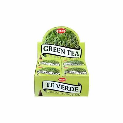 Scents - Green tea hem incense cones - ARABESK