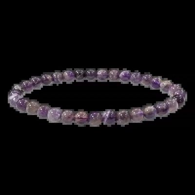Bracelets - Bracelet Amethyste perles 6mm - ARABESK