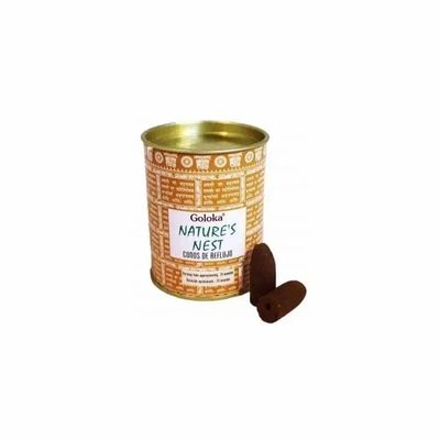 Scents - Goloka Nag Champa Nature's nest cones set of 6 - ARABESK