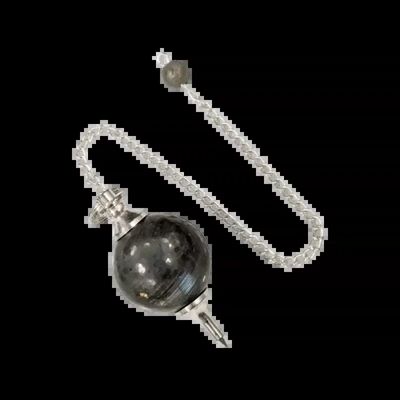 Bijoux - Pendule Sphère Labradorite 4cm - ARABESK