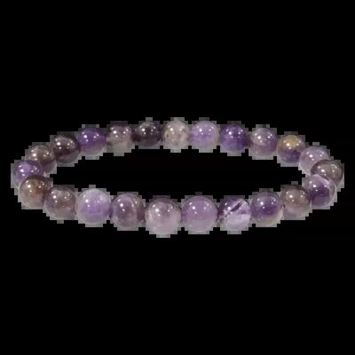 Bracelets - Amethyst bracelet beads 7.5-8.5mm - ARABESK