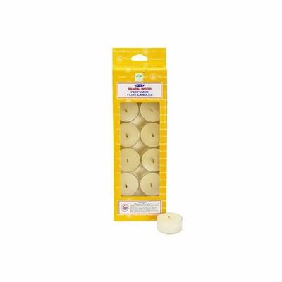 Scents - Pack of 12 perfumed tea candles Satya Sandalwood - ARABESK