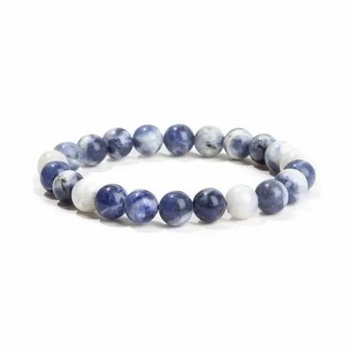 Bracelets - Sodalite bracelet beads 6mm - ARABESK