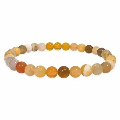 Bracelets - Agat mix A 6mm pearls bracelet - ARABESK