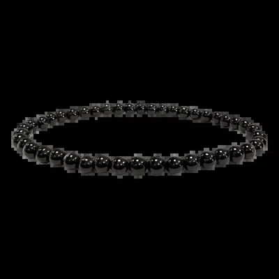 Bracelets - Onyx A pearls brace 4mm - ARABESK