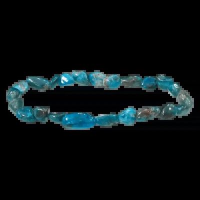 Bracelets - Bracelet Apatite Bleue pierres roulées - ARABESK