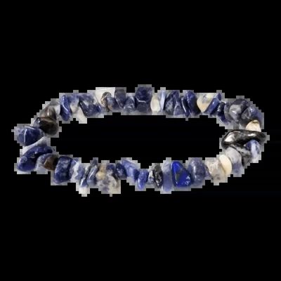 Bracelets - Sodalite A chips bracelet 18cm - ARABESK