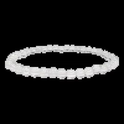 Bracelets - 4mm pearls rock crystal A bracelet - ARABESK