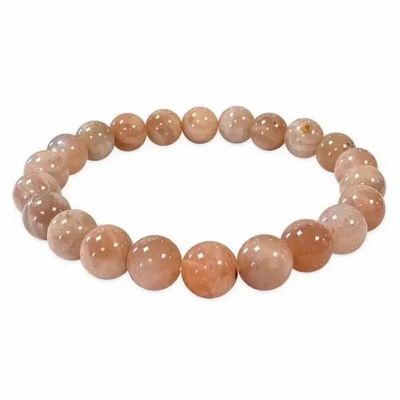 Bracelets - Sunstone bracelet beads 8-9mm - ARABESK