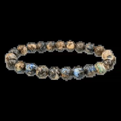 Bracelets - Bracelet Chrysocolle perles 8mm - ARABESK