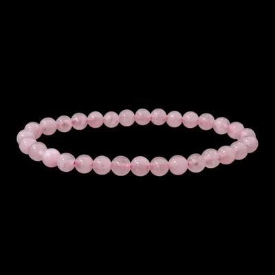Bracelets - Bracelet Quartz Rose A perles 6mm - ARABESK