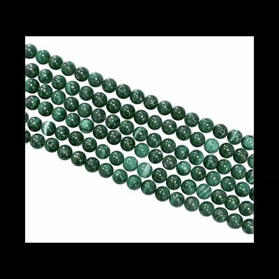 Bijoux - Malachite perles 6mm sur fil 40cm - ARABESK