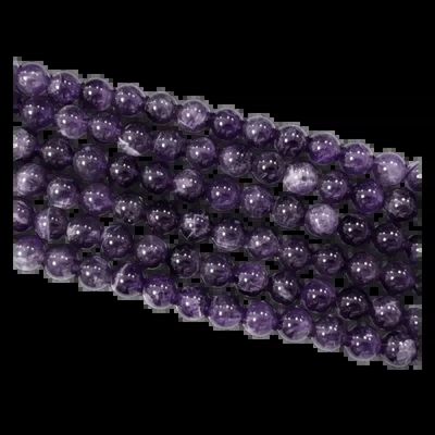 Jewelry - Amethyst A beads 8-9mm on 40cm wire - ARABESK