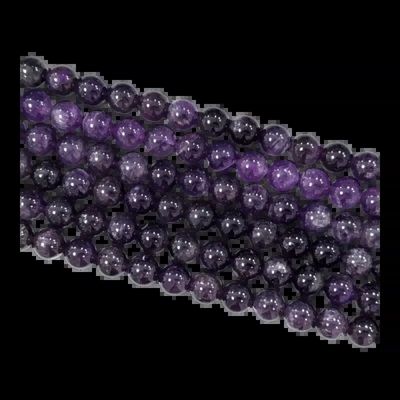Jewelry - Amethyst A 10mm pearls on string - ARABESK