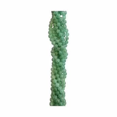 Jewelry - Green Aventurine 8mm pearls on string - ARABESK