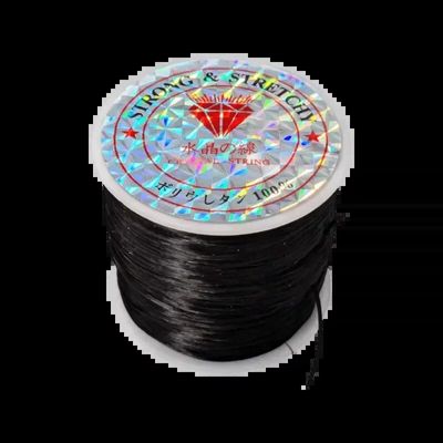 Jewelry - Flat Black elastic wire 50m - ARABESK