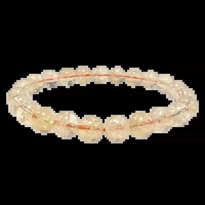 Bracelets - Bracelet Natural Citrine beads 8-9mm - ARABESK