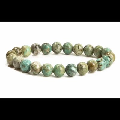 Bracelets - Chrysocolle A 8mm pearls bracelet - ARABESK