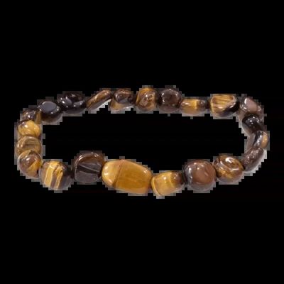 Bracelets - Tiger's Eye Bracelet A Tumbled Stones - ARABESK