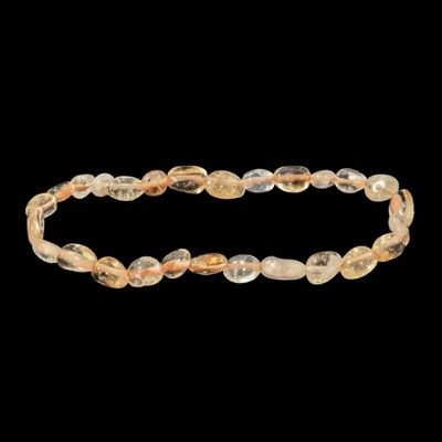 Bracelets - Natural Citrine Bracelet A+ rolled stones - ARABESK