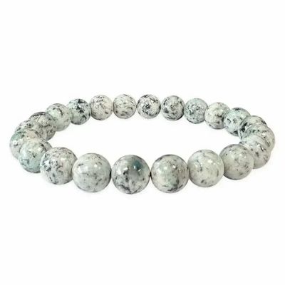 Bracelets - Jasper bracelet K2 beads 7-8mm - ARABESK