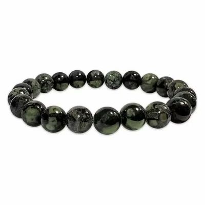 Bracelets - Kambaba jasper 8mm pearls bracelet - ARABESK