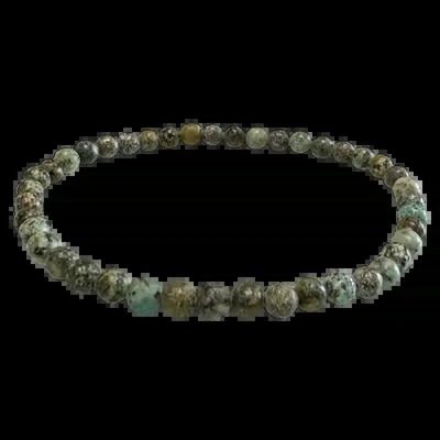 Bracelets - Bracelet turquoise naturelle d'Afrique perles 4-5mm - ARABESK