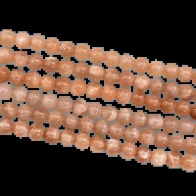 Jewelry - Sunstone beads 5.5-6.5mm on 40cm thread - ARABESK